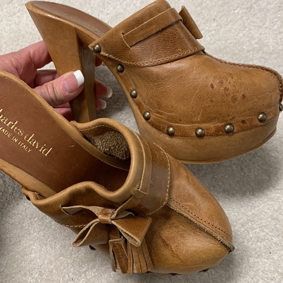 Charles David heeled clogs - Picture 10 of 14